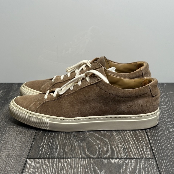 Common Projects - Achilles Low in Waxed Suede - Size 39 - Picture 1 of 8